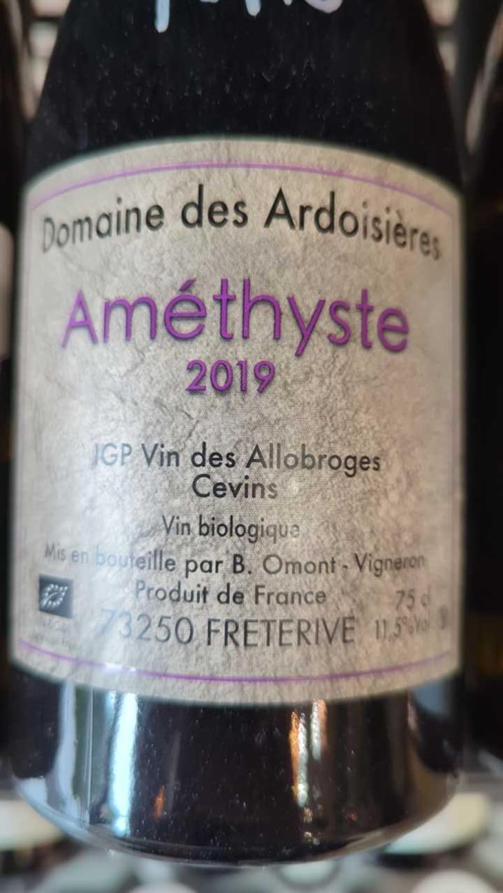 Améthyste - Domaine Des Ardoisières - Brice Omont 