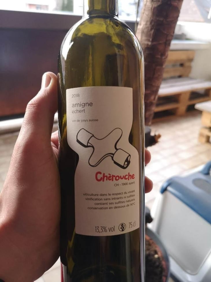 Amigne "Echert" - Domaine de Chèrouche - Andrea Grossmann & Marc Balzan 