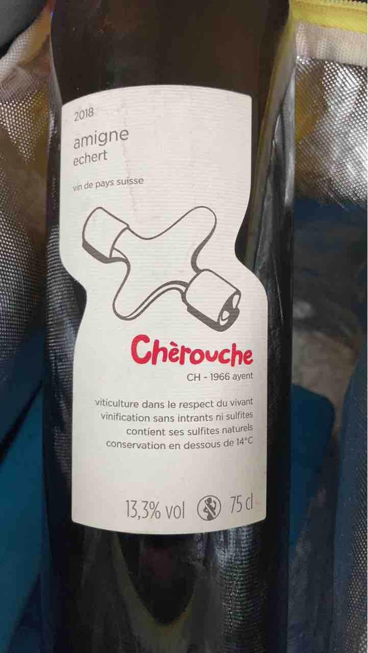 Amigne "Echert" - Domaine de Chèrouche - Andrea Grossmann & Marc Balzan 