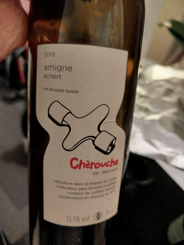 Amigne "Echert" - Domaine de Chèrouche - Andrea Grossmann & Marc Balzan 