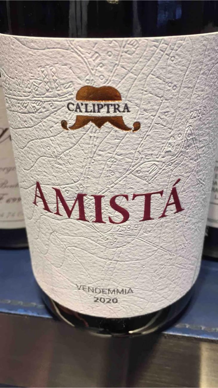 Amistà - Società Agricola Ca'Liptra s.s. - Antonella Traspadini, Roberto Alfieri, Giovanni Loberto & Agostino Pisani 