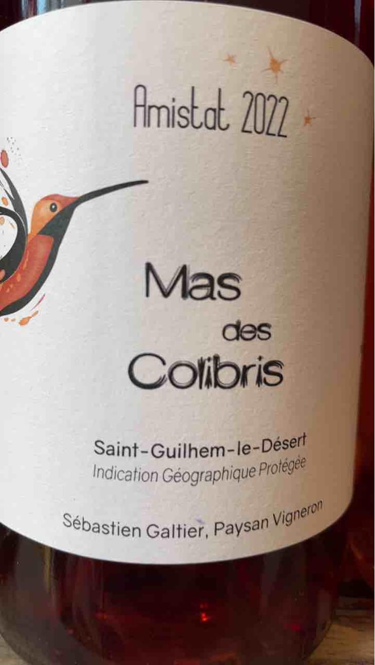Amistat - Mas Des Colibris - Sébastien Galtier -2020