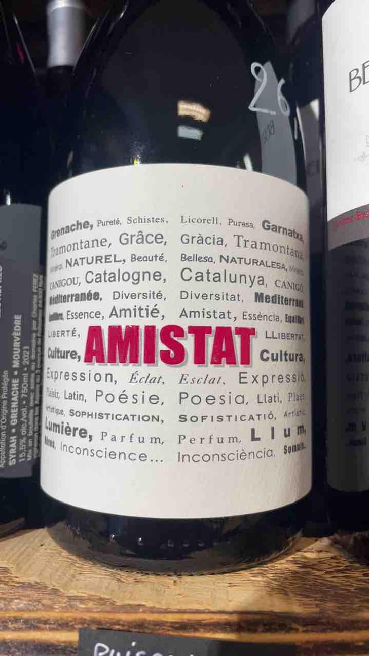 Amistat Rouge - Amistat - Julien Ditté & Olivier Cazenave 