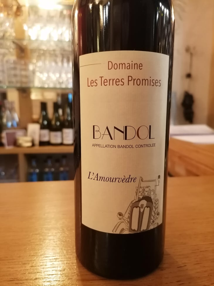 L'Amourvèdre - Les Terres Promises - Jean-Christophe Comor 