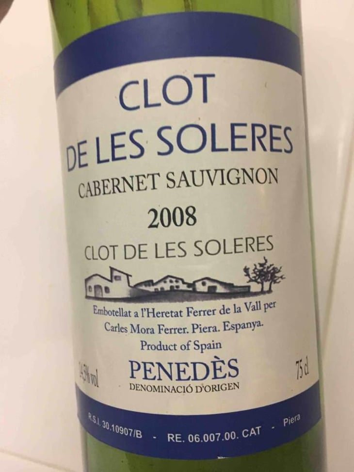 Àmfora 18 CSN (18 mesos d’envelliment) - Clot de les Soleres - Montse i Carles Mora Ferrer 