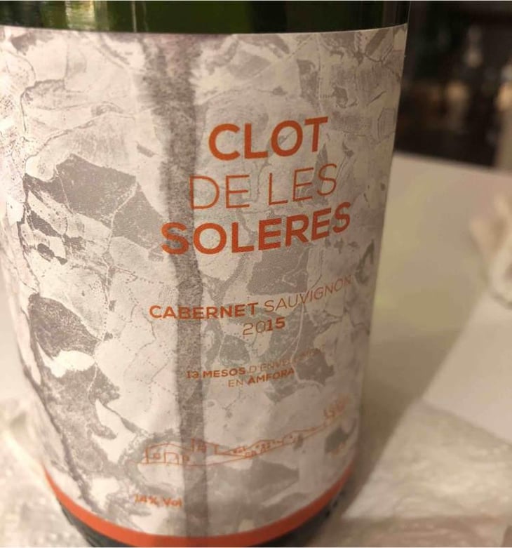 Àmfora 18 CSN (18 mesos d’envelliment) - Clot de les Soleres - Montse i Carles Mora Ferrer 