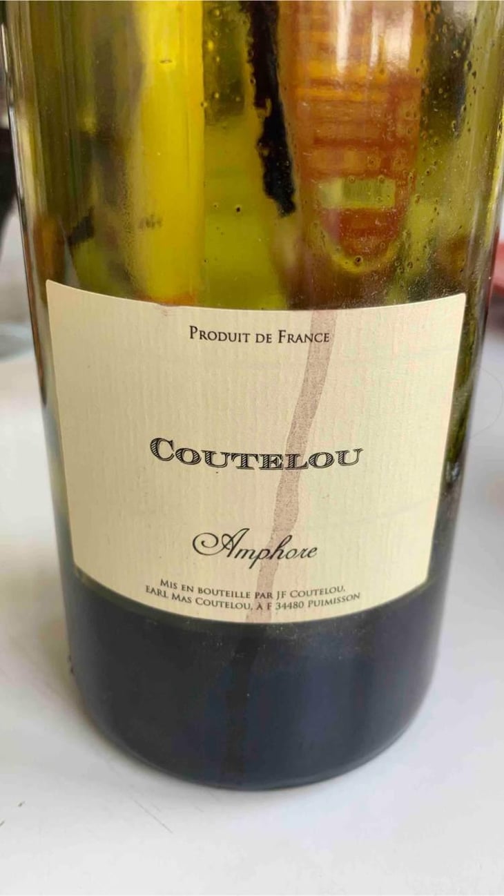 Amphore - Mas Coutelou - Jean-François Coutelou 