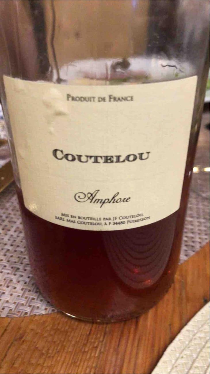 Amphore - Mas Coutelou - Jean-François Coutelou 