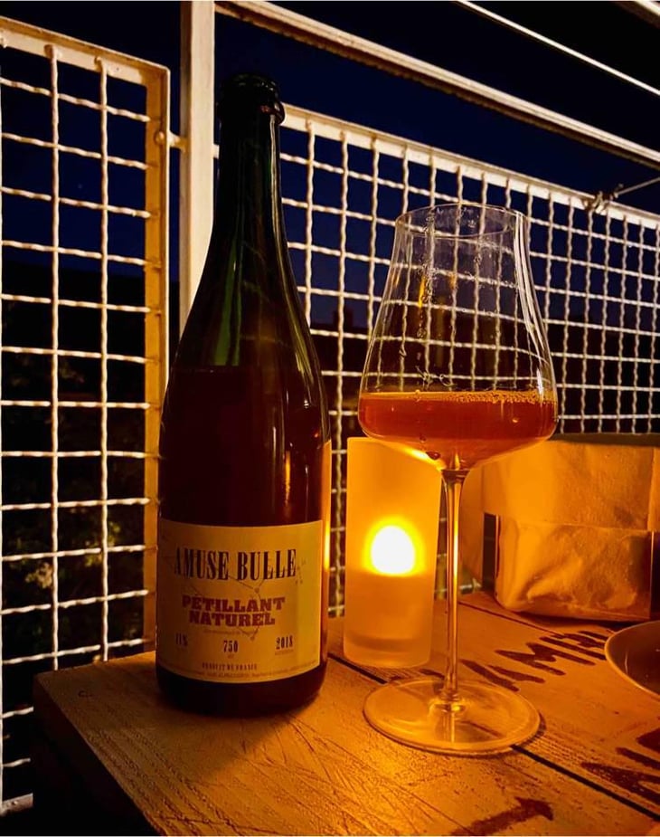 Amuse Bulle Petillant Naturel - Domaine Leonis - Cristelle & Raphaël Champier 