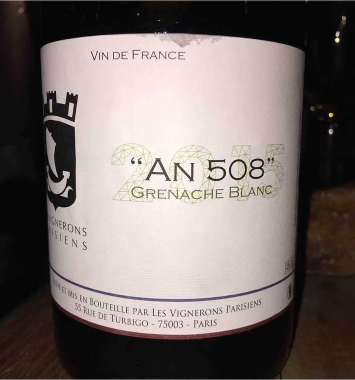An 508 - Les Vignerons Parisiens - Les Vignerons Parisiens 