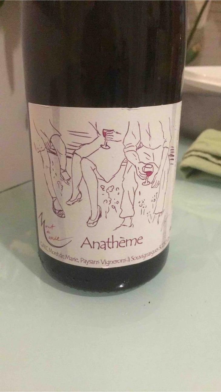 Anathéme (rouge) - Mont de Marie - Thierry Forestier 