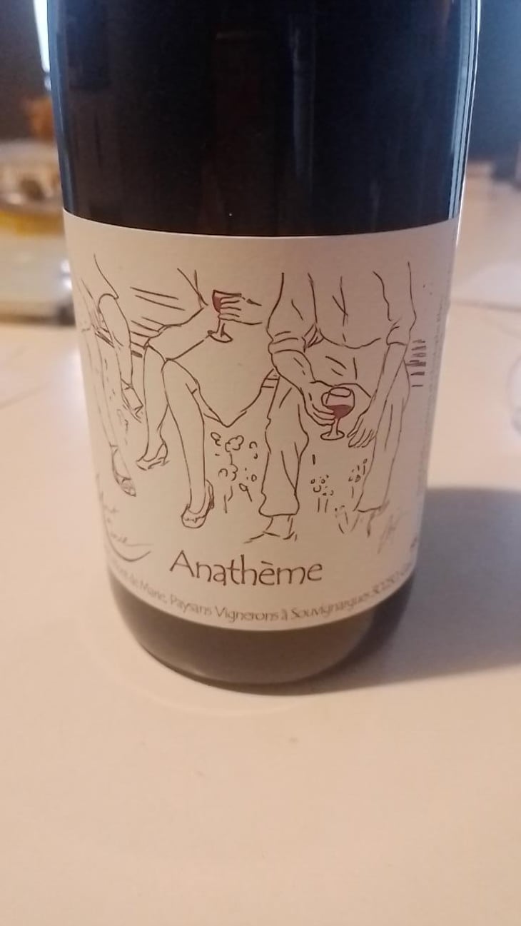 Anathéme (rouge) - Mont de Marie - Thierry Forestier 