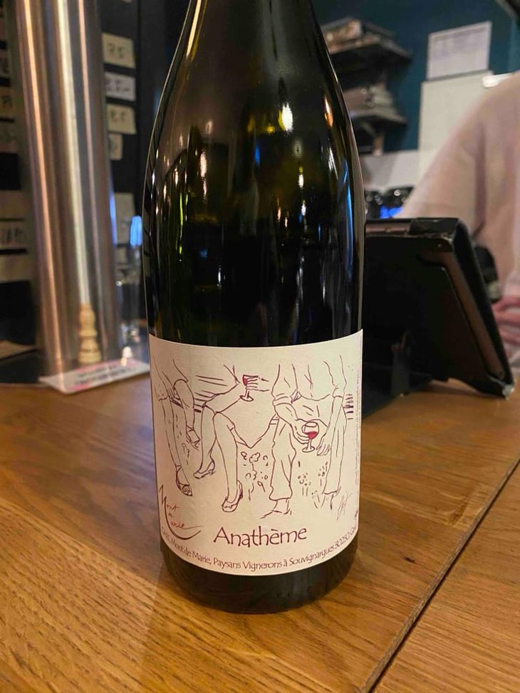 Anathéme (rouge) - Mont de Marie - Thierry Forestier 
