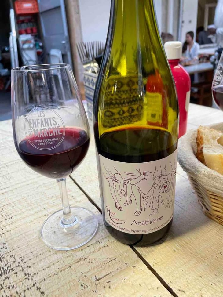 Anathéme (rouge) - Mont de Marie - Thierry Forestier 