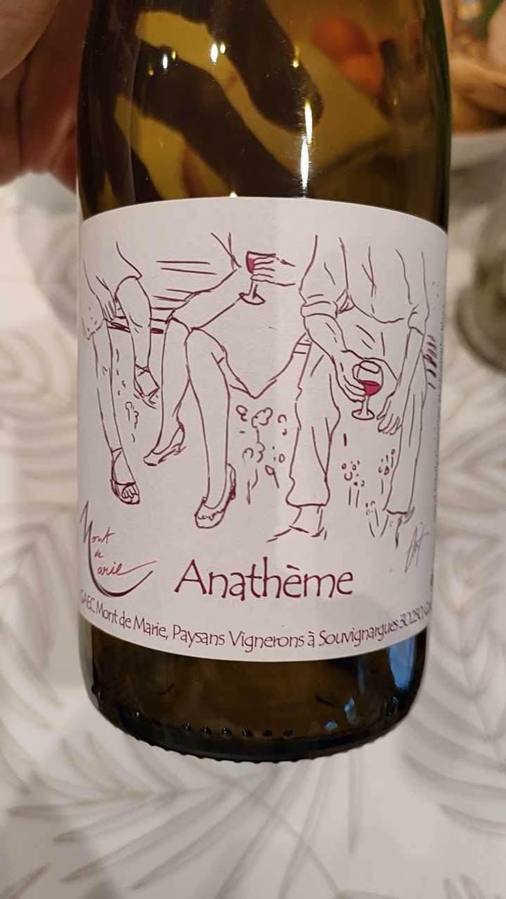 Anathéme (rouge) - Mont de Marie - Thierry Forestier 