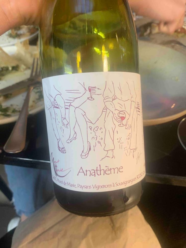 Anathéme (rouge) - Mont de Marie - Thierry Forestier 