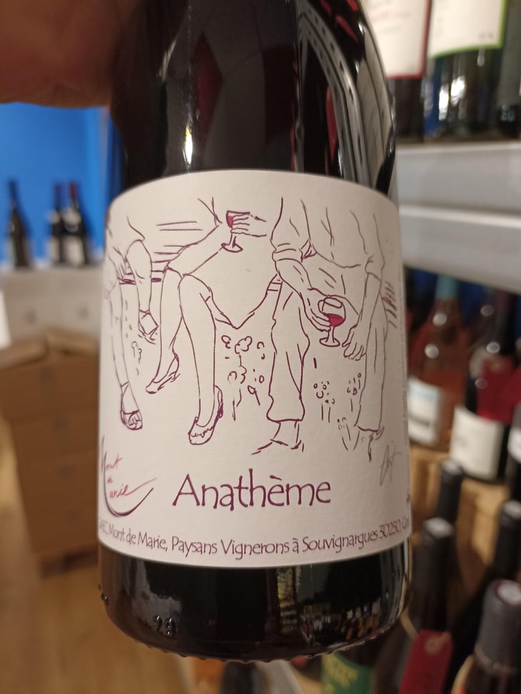 Anathéme (rouge) - Mont de Marie - Thierry Forestier 