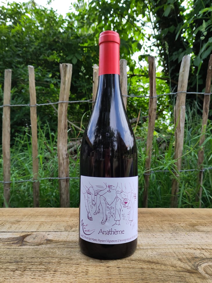 Anathéme (rouge) - Mont de Marie - Thierry Forestier 