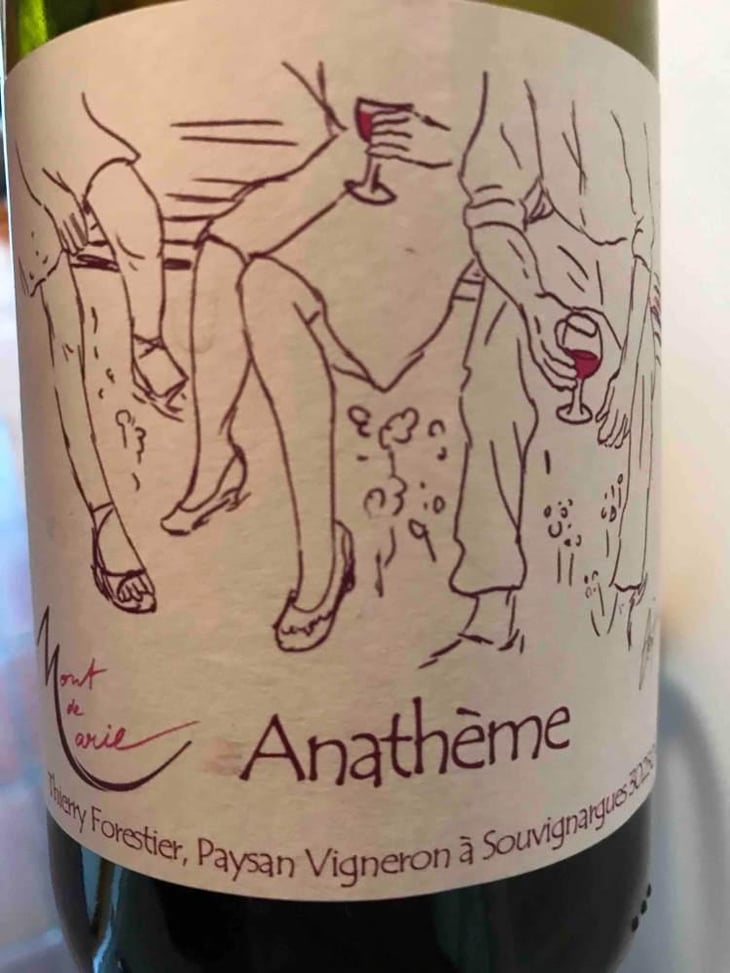 Anathéme (rouge) - Mont de Marie - Thierry Forestier 