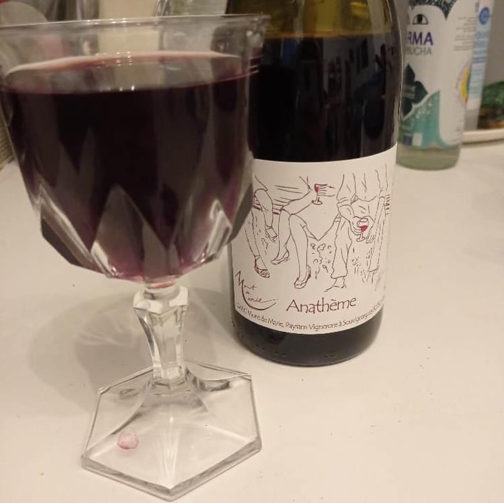 Anathéme (rouge) - Mont de Marie - Thierry Forestier 