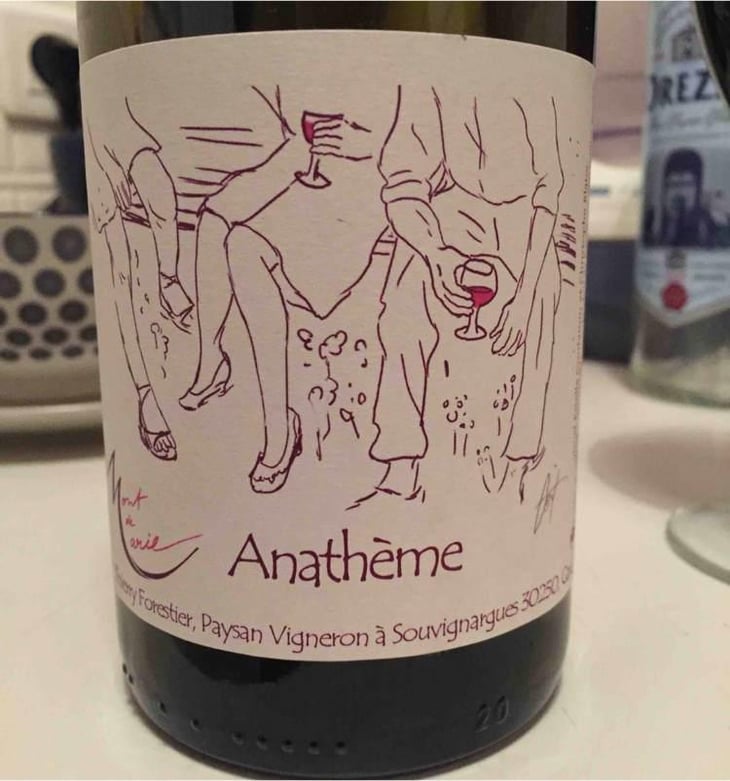 Anathéme (rouge) - Mont de Marie - Thierry Forestier 