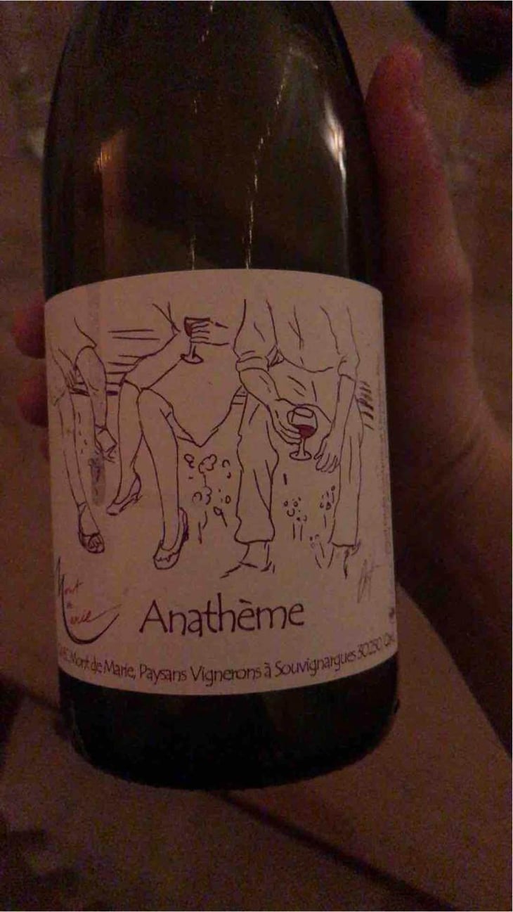 Anathéme (rouge) - Mont de Marie - Thierry Forestier 