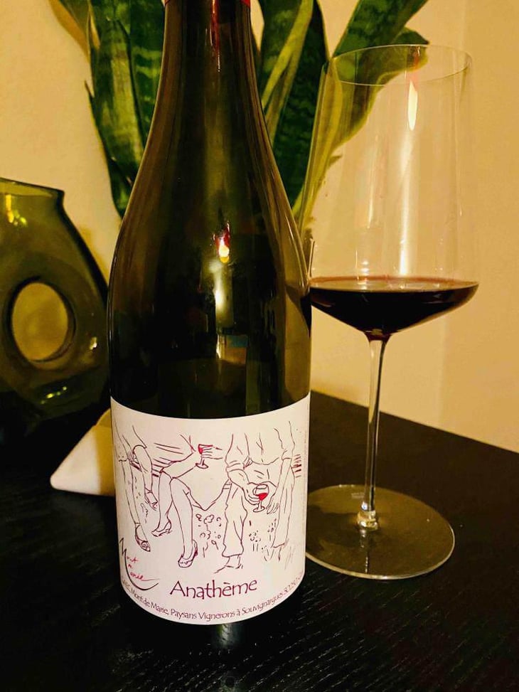 Anathéme (rouge) - Mont de Marie - Thierry Forestier 