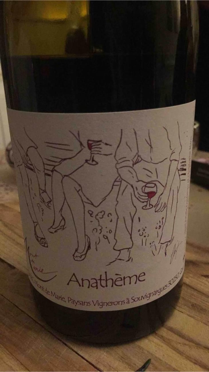 Anathéme (rouge) - Mont de Marie - Thierry Forestier 