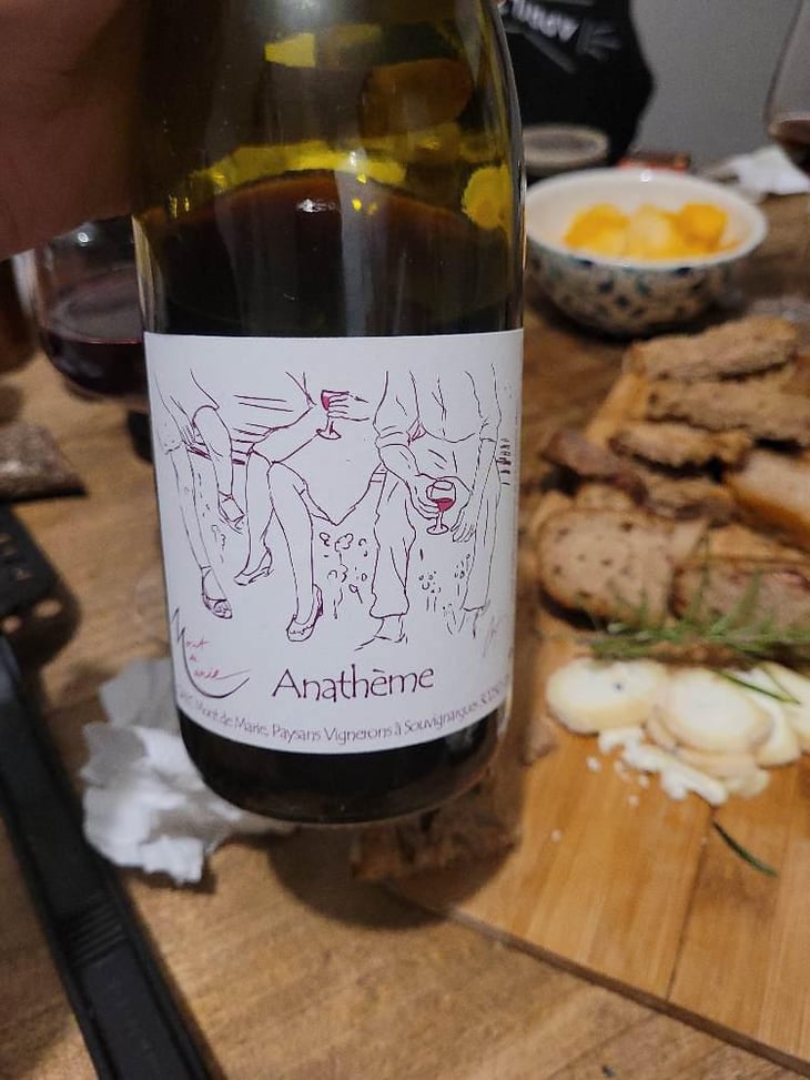 Anathéme (rouge) - Mont de Marie - Thierry Forestier 