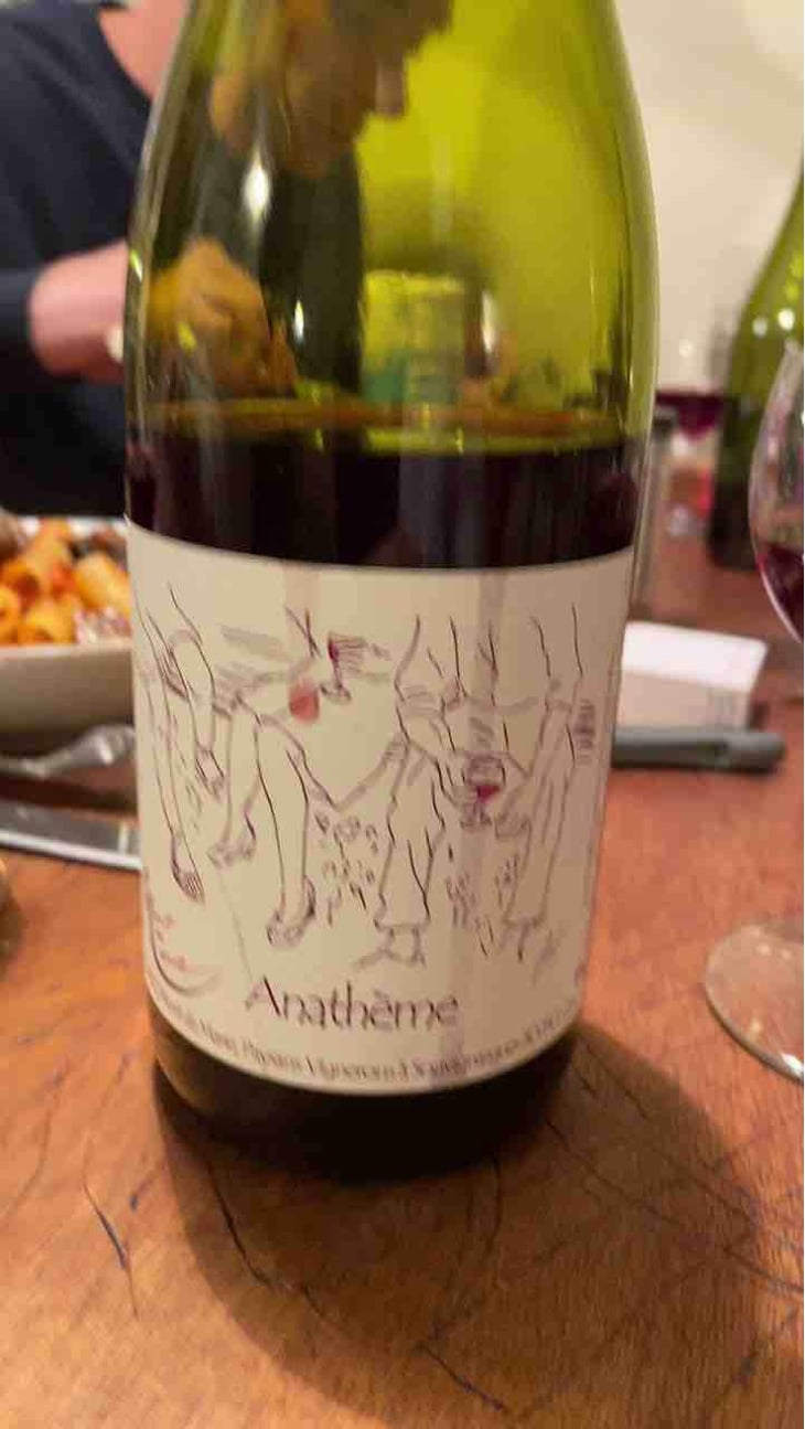 Anathéme (rouge) - Mont de Marie - Thierry Forestier 