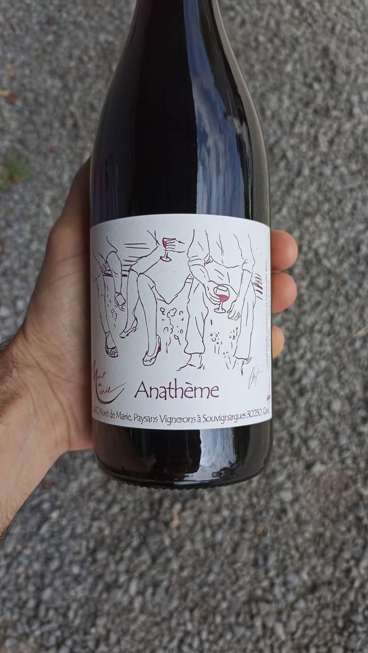 Anathéme (rouge) - Mont de Marie - Thierry Forestier 