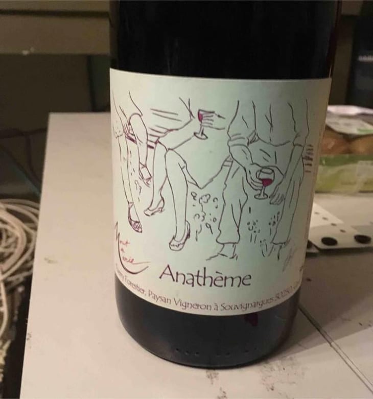 Anathéme (rouge) - Mont de Marie - Thierry Forestier 