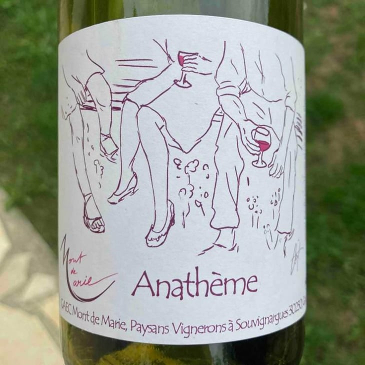 Anathéme (rouge) - Mont de Marie - Thierry Forestier 