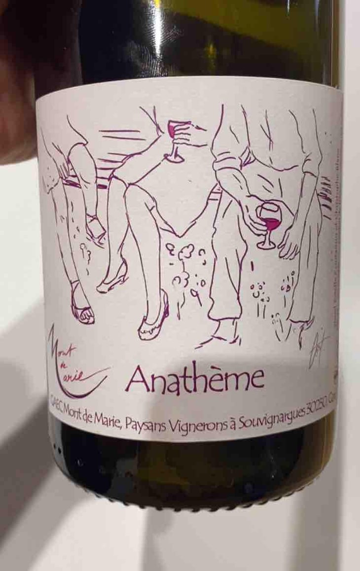 Anathéme (rouge) - Mont de Marie - Thierry Forestier 