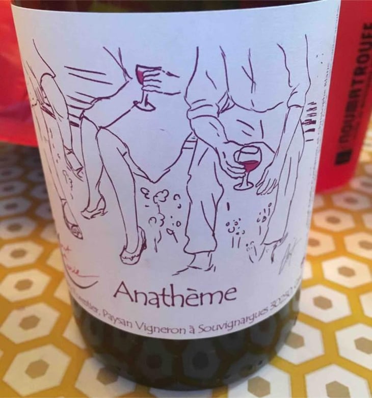 Anathéme (rouge) - Mont de Marie - Thierry Forestier 