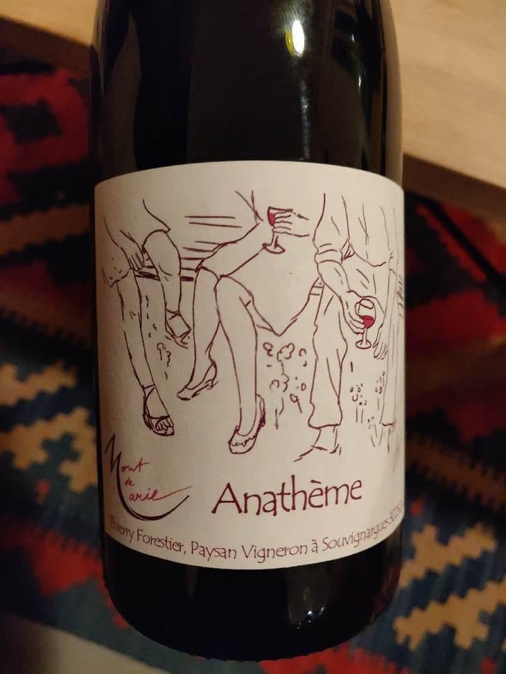 Anathéme (rouge) - Mont de Marie - Thierry Forestier 
