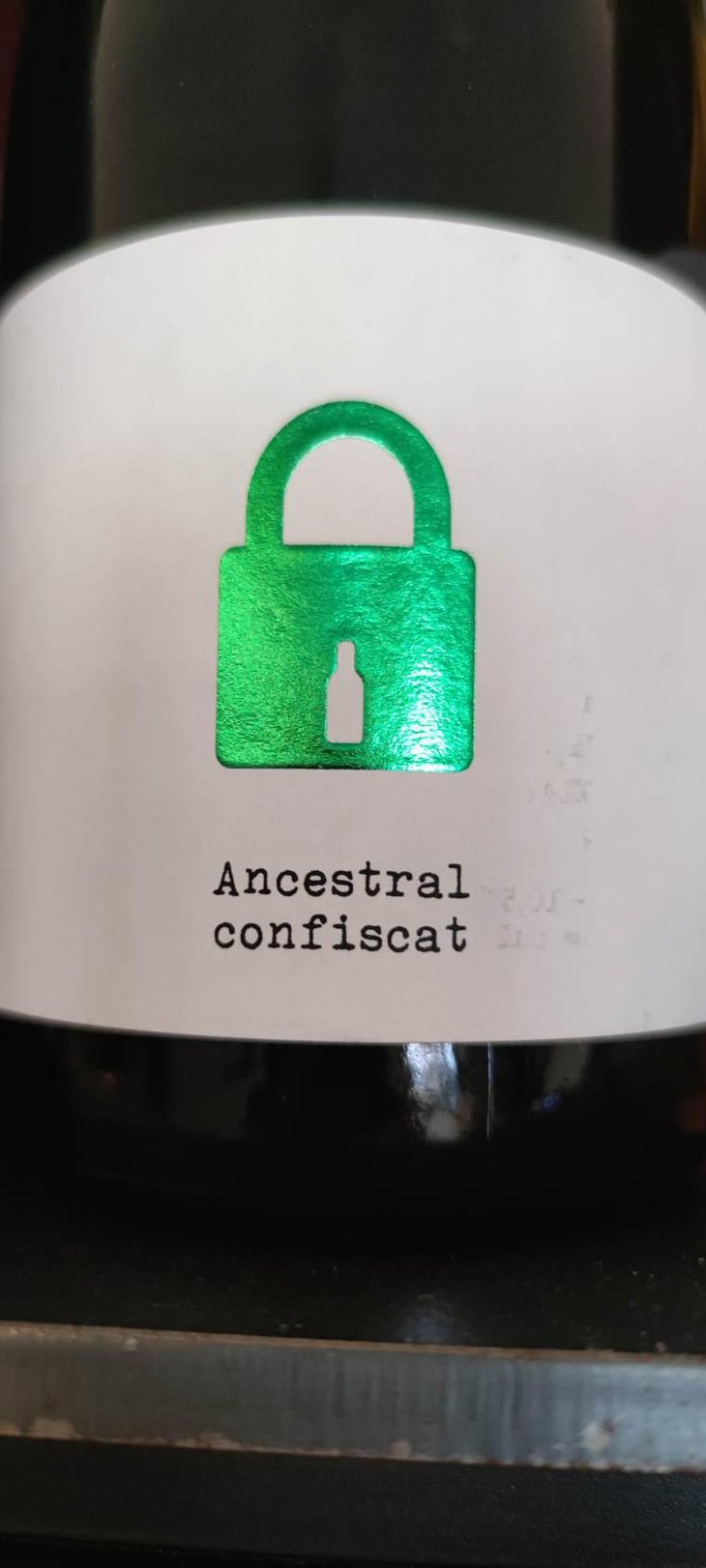 Ancestral Confiscat - Bodega Clandestina - Ferran Lacruz 