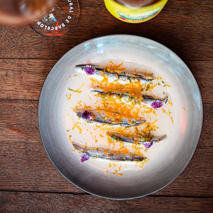 Anchovies In Citrus Marinade - Garage Bar - 807575