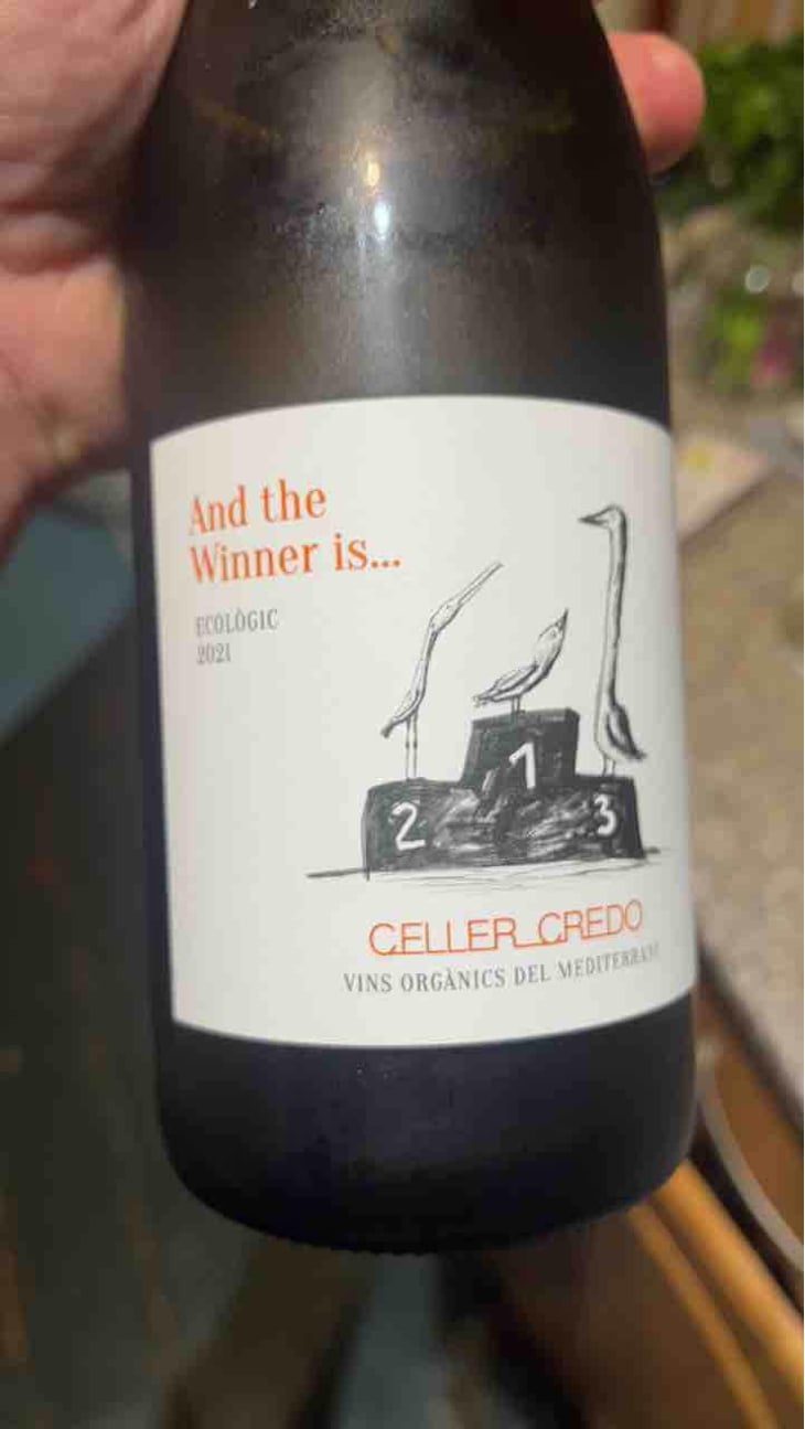 And The Winner Is ... - Celler Credo - Ton Mata Moliner -2019
