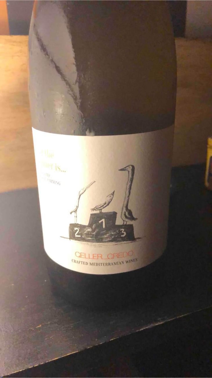 And The Winner Is ... - Celler Credo - Ton Mata Moliner -2019