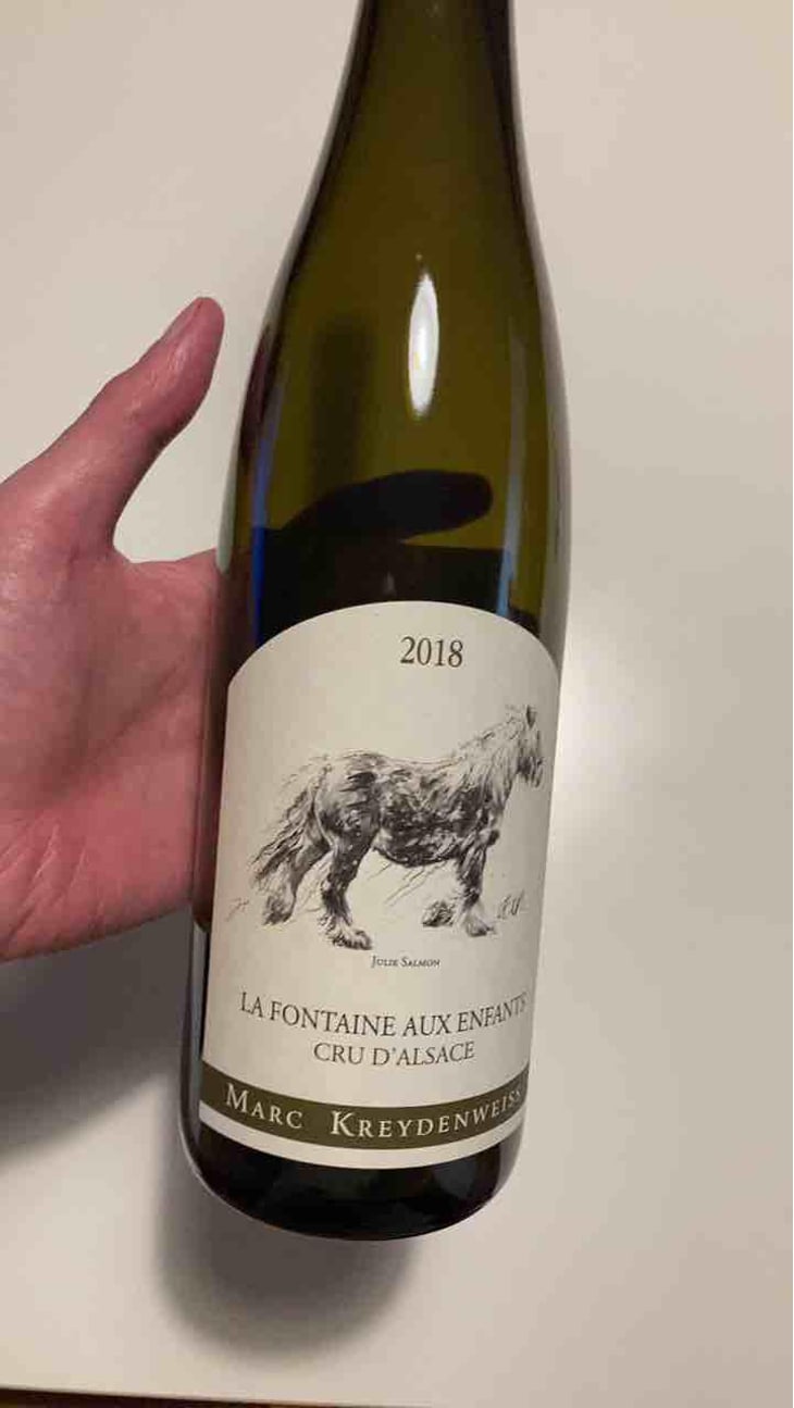 Andlau Riesling (Julie Salmon Label) - Marc Kreydenweiss (Andlau) - Antoine Kreydenweiss 