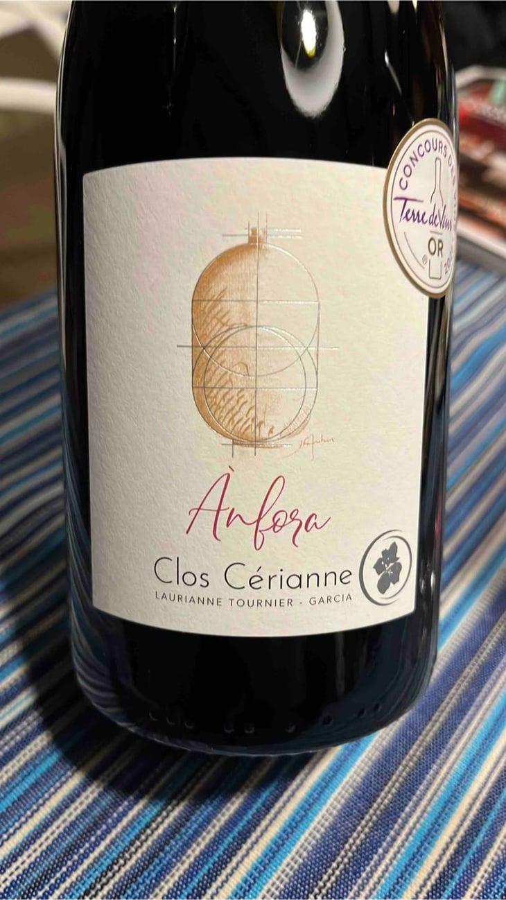 Anfora - Clos Cérianne - Laurianne Tournier-Garcia -2019