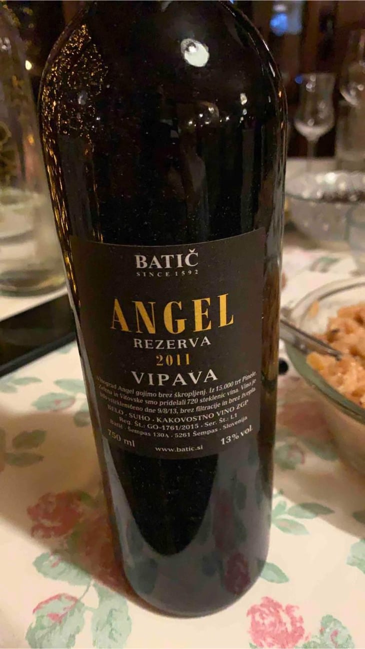Angel Grande Cuvée White - Batič Winery - Miha Batič -2017