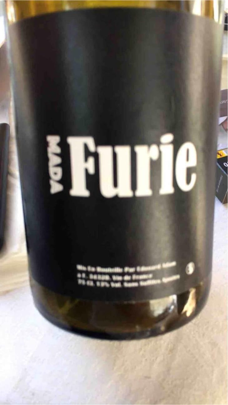 Furie - Domaine Mada - Pauline Bousquet & Edouard Adam 