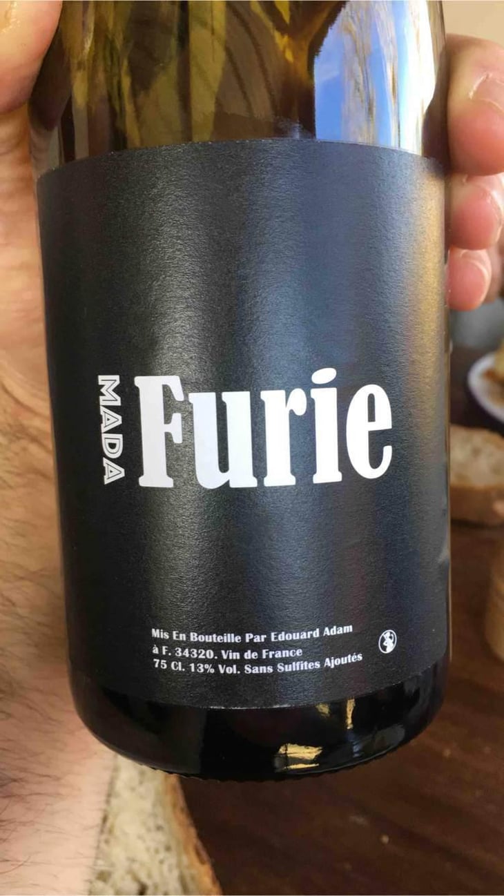 Furie - Domaine Mada - Pauline Bousquet & Edouard Adam 