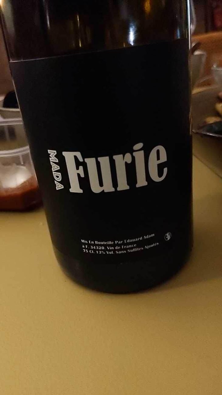 Furie - Domaine Mada - Pauline Bousquet & Edouard Adam 