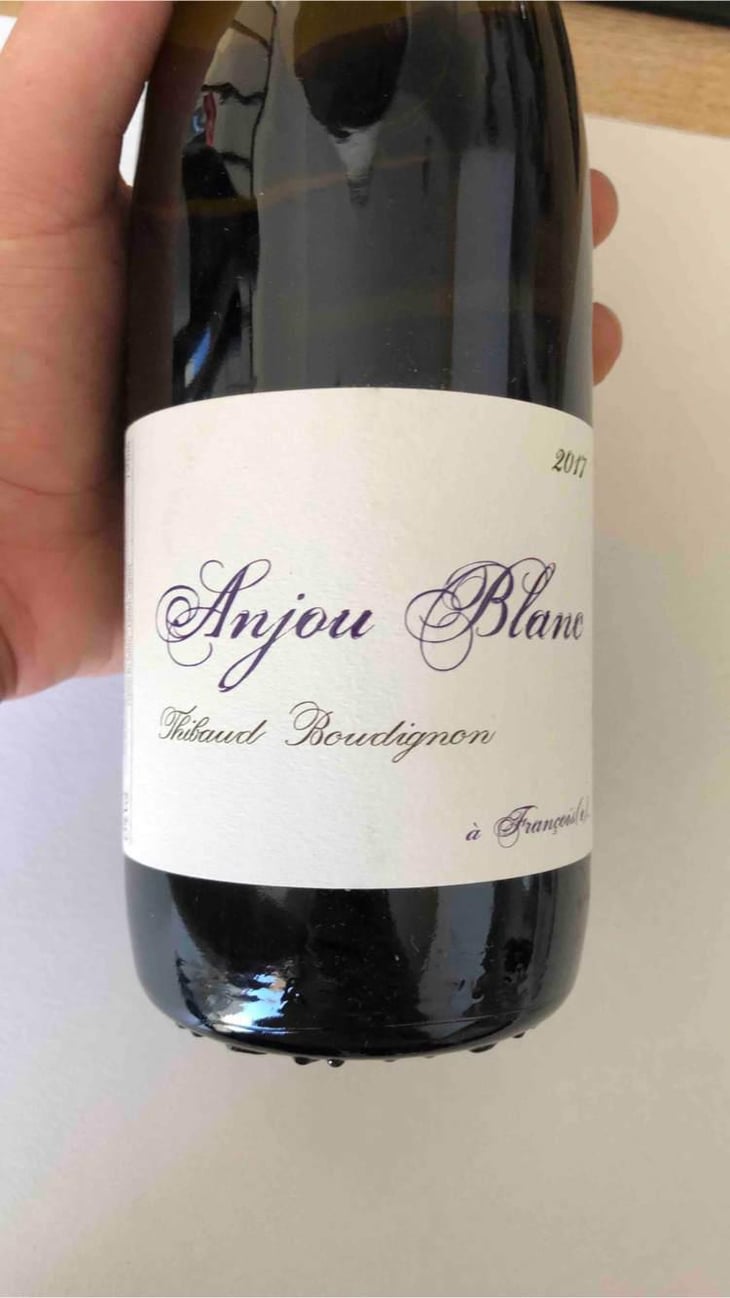 Anjou Blanc À Françoise - Thibaud Boudignon - Thibaud Boudignon -2018