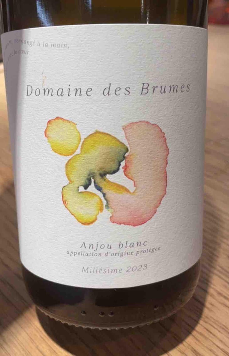 Anjou blanc - Domaine des Brumes - Lucile & Dorian Herlem -2023