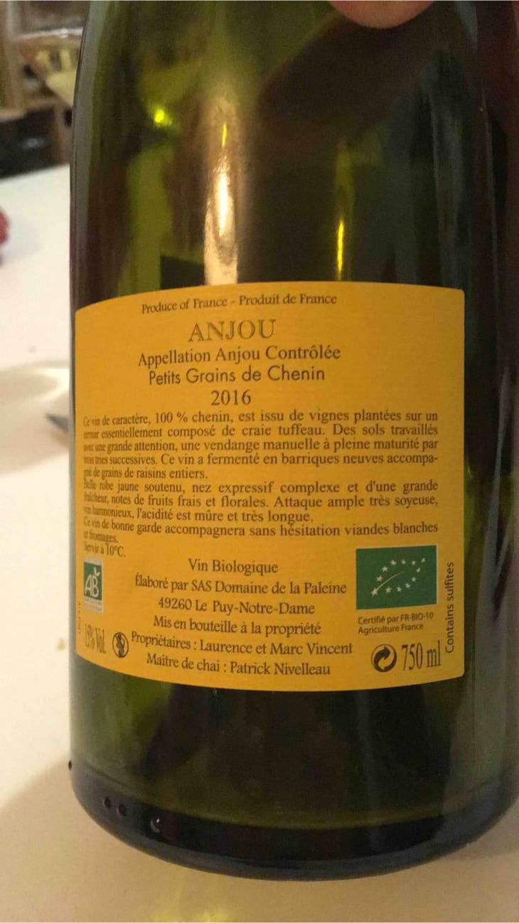 Anjou - La Palene - Laurence & Marc Vincent 