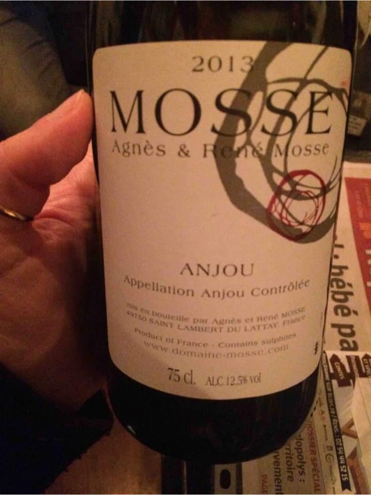 Anjou Rouge - Domaine Mosse - Sylvestre & Joseph Mosse 